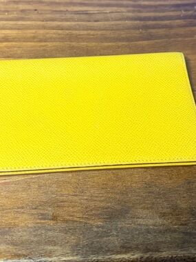 Hermes Yellow Agenda/Notebook Cover